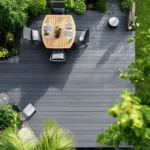 How much does composite decking cost per m2 in the UK?